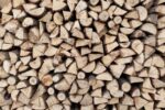 wood pellets pile
