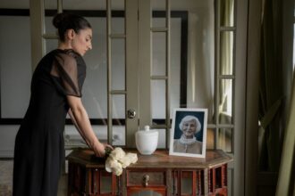 funeral memorial photo