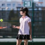 young tennis player