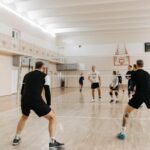 volleyball match arena