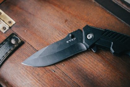 Knife attack village