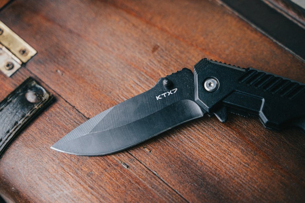 Knife attack village