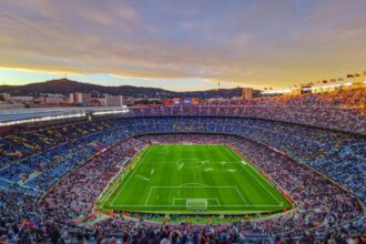 football match stadium