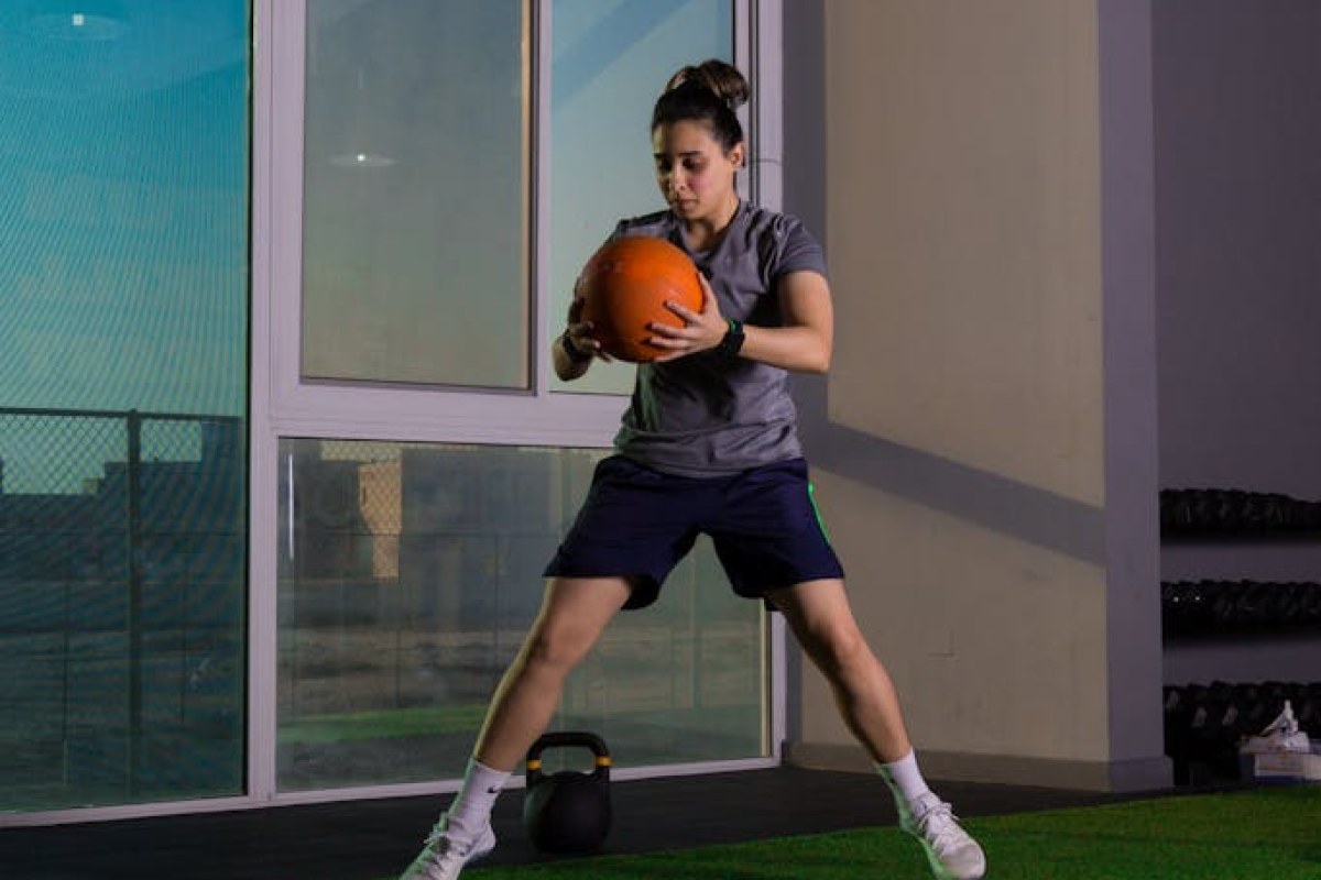 Iga Swiatek training