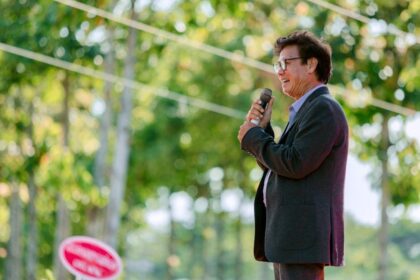 President Nawrocki speaking