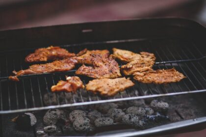 grill meat landscape