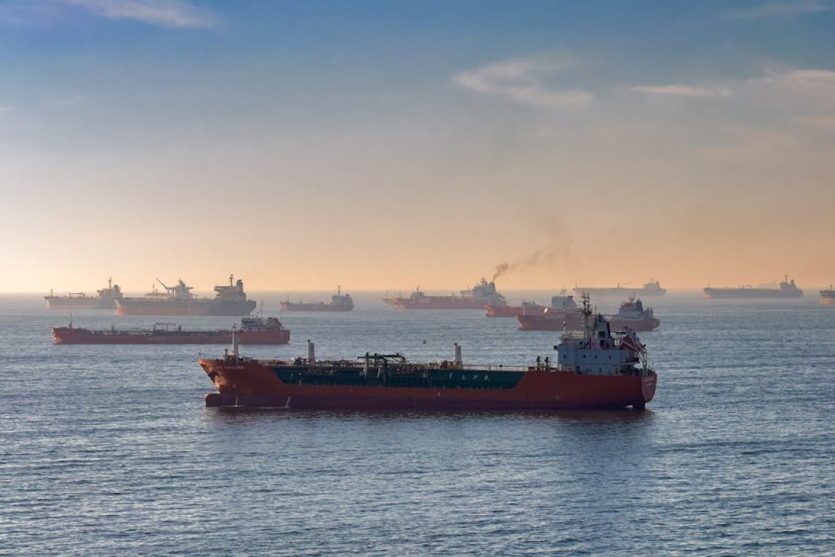 oil tanker strait