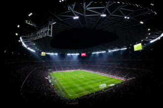 football match stadium