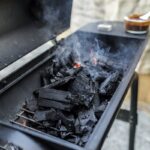charcoal grill smoke