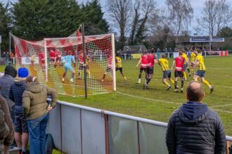 football match goal
