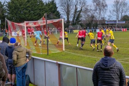 football match goal