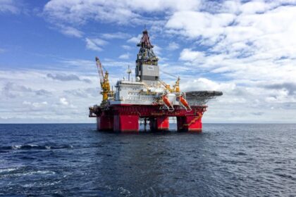 oil rig financial chart
