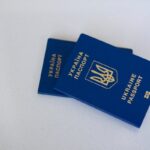 Ukrainian passport ID card