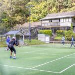 tennis match doubles
