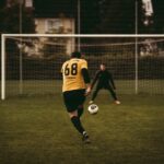 football match goal