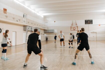 volleyball match Poland Serbia