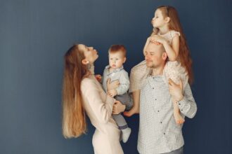 Stanisława Celinska family portrait