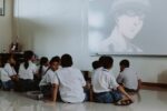 children watching fairytales