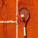 tennis match clay court