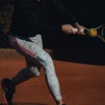 Magda Linette playing tennis