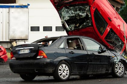 car accident scene