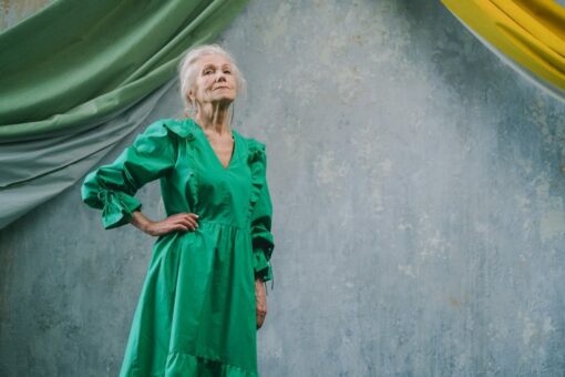 Marta Nawrocka green dress