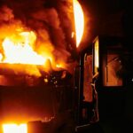 fire smoke factory