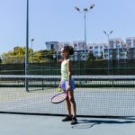 Coco Gauff playing tennis