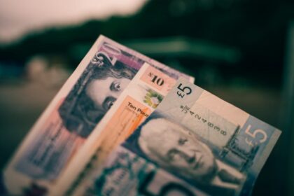 British pound sterling banknotes