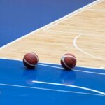 basketball game arena