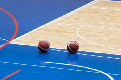 basketball game arena