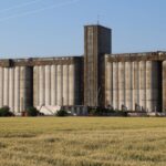 grain silo field