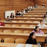 exam hall students