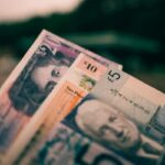 British pound banknotes