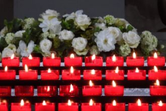 funeral church candles