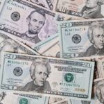 US dollar banknotes