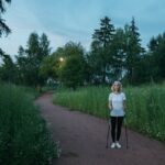 senior exercise walking