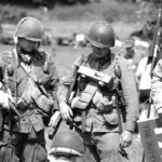 American soldiers in Boleslawiec