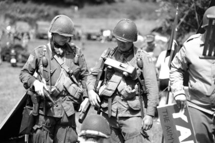 American soldiers in Boleslawiec