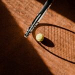 tennis match clay court