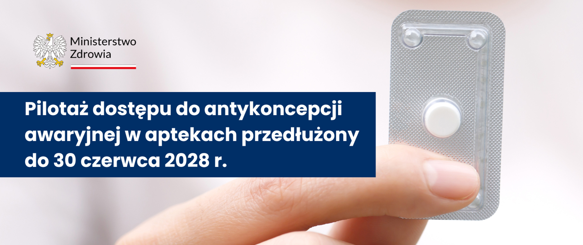 Program antykoncepcji awaryjnej w aptekach przedłużony do 2028 roku