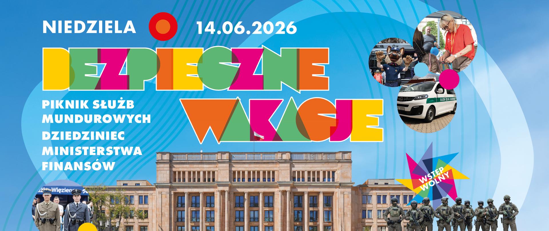 Rodzinny Piknik Służb Mundurowych z KAS i MF – „Bezpieczne wakacje” 14 czerwca