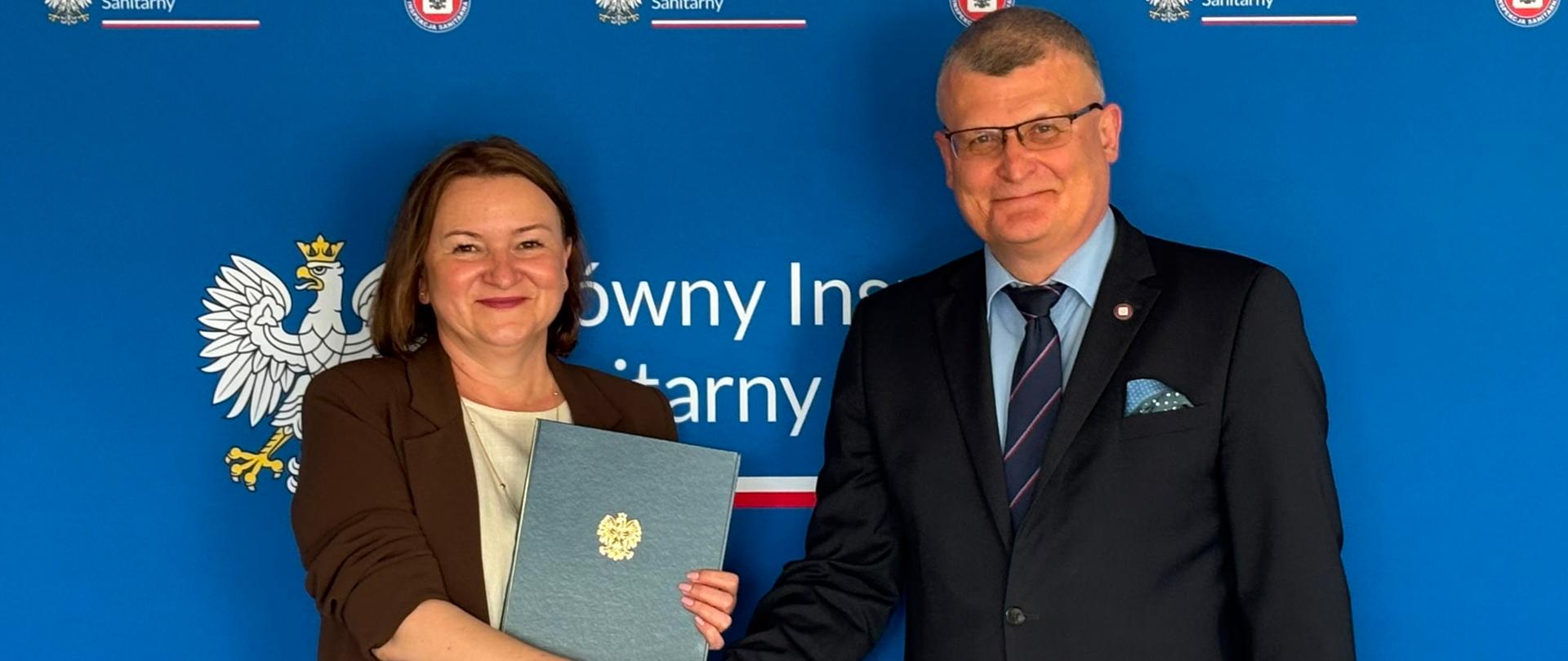 Justyna Żyłowska ponownie powołana na stanowisko Granicznego Inspektora Sanitarnego w Koroszczynie