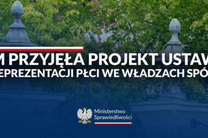 Rząd przyjął projekt ustawy o równości płci w spółkach giełdowych