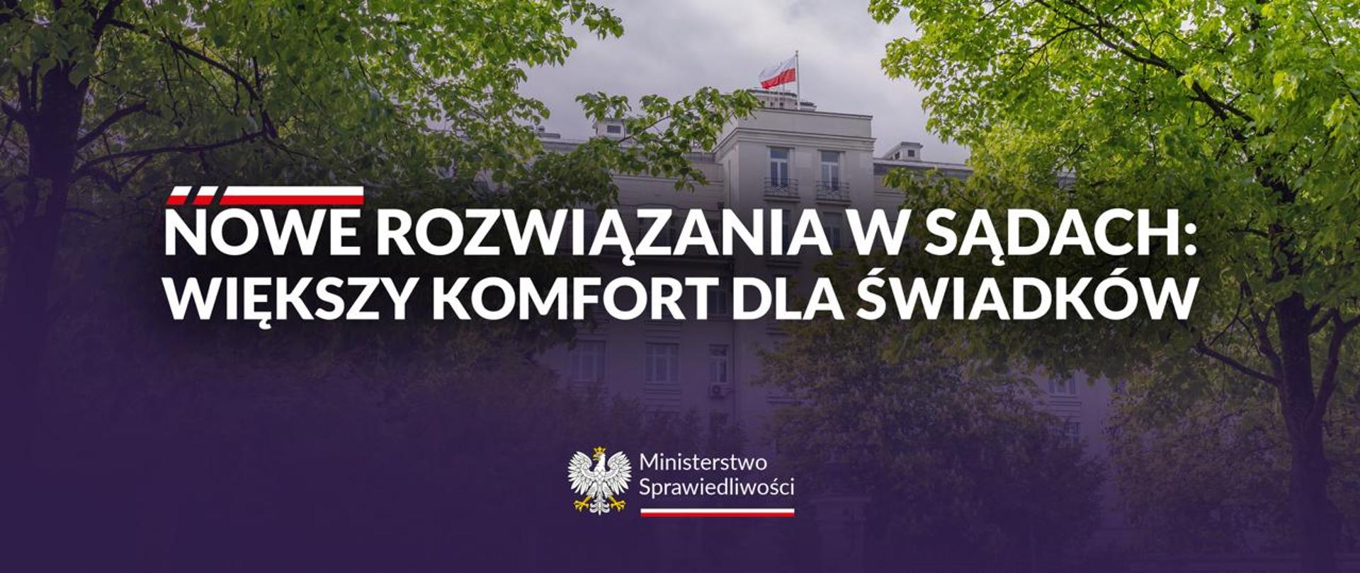 Świadkowie i strony będą mogli siadać w sądzie. Ministerstwo wprowadza zmiany