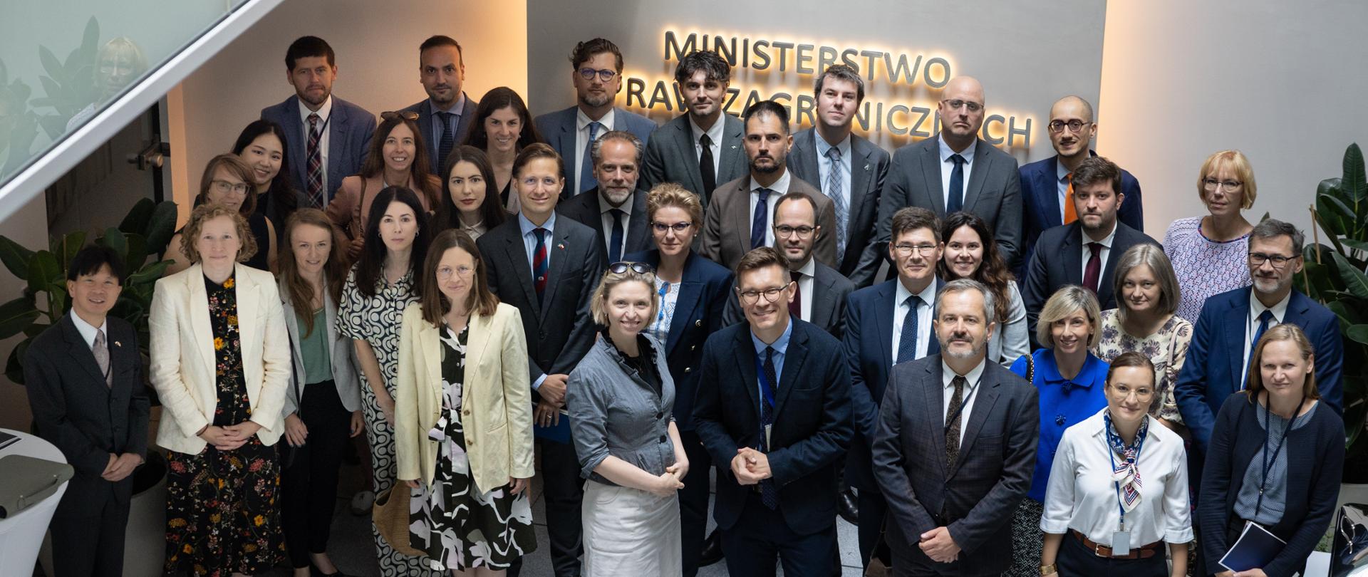 Polska zaprezentowała strategię zagraniczną dyplomatom NATO i Indo-Pacyficznej Czwórki