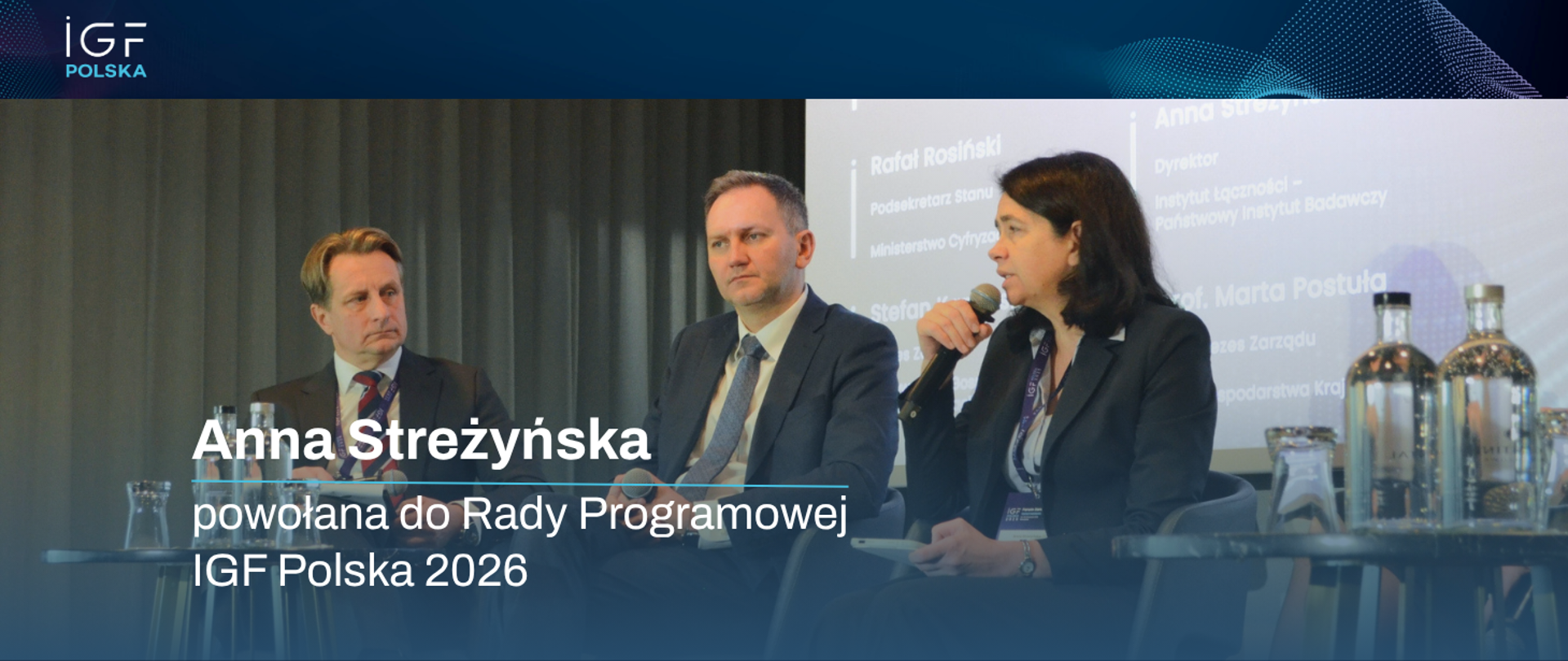 Anna Streżyńska w Radzie Programowej Szczytu Cyfrowego IGF Polska 2026