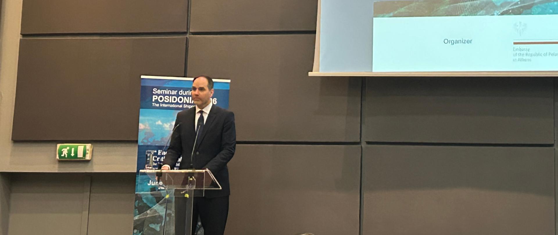 Wiceminister Niemczycki w Atenach: bezpieczeństwo energetyczne i wsparcie dla Ukrainy