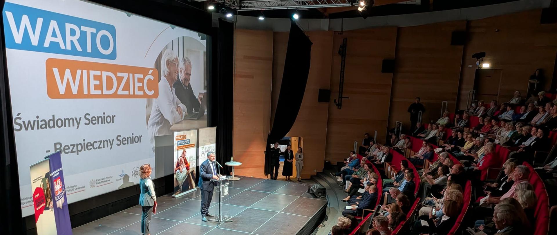 Program „Świadomy Senior - Bezpieczny Senior” wystartował w Wieliczce