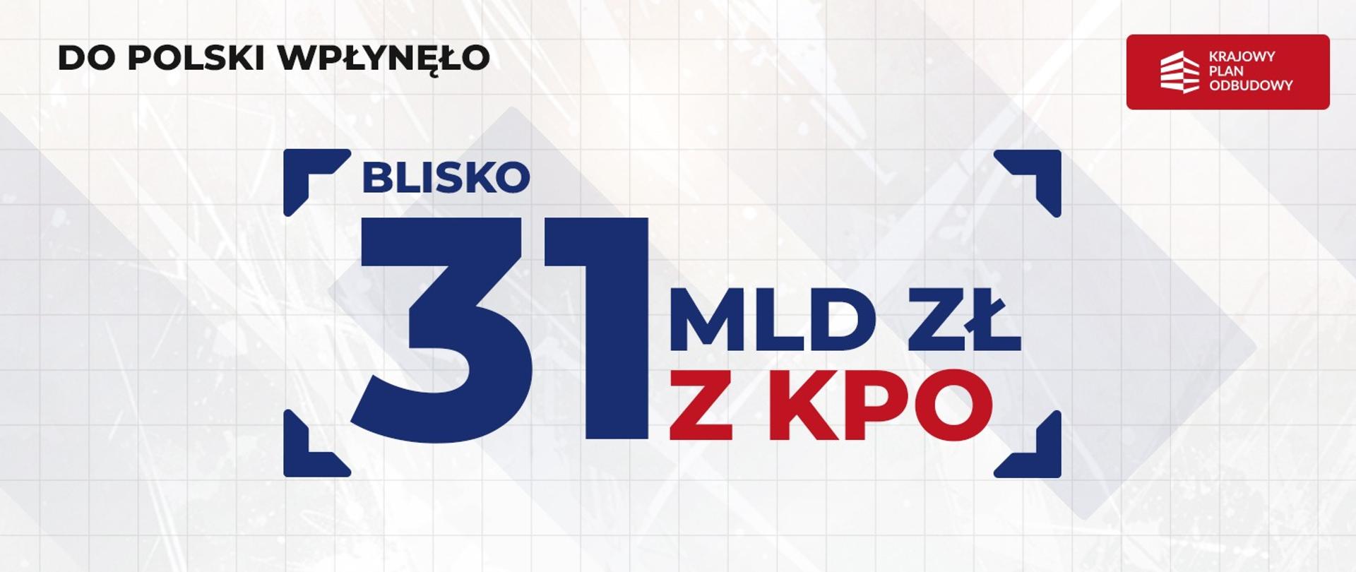 Polska otrzymała blisko 31 mld zł z KPO – środki na energetykę, transport i obronność